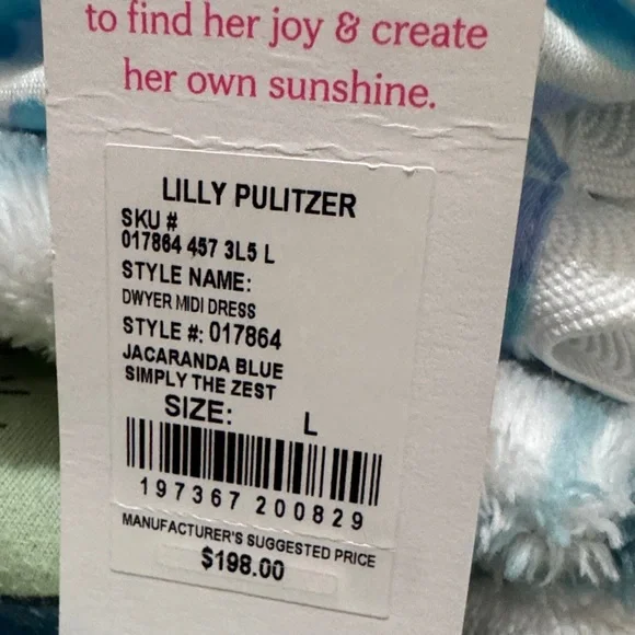 Lily Pulitzer Dwer Midi Dress - Picture 3 of 3